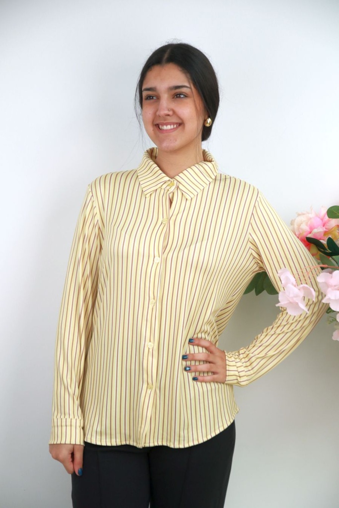 Jersey polo Nelle nm20 vertical stripes