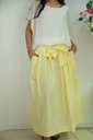 Long bell skirt Nadin nm100 with waist tie