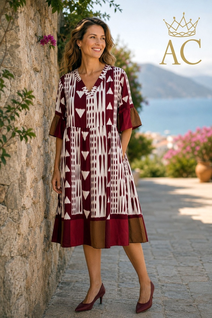 Orpheus nm100 Geometry V-neck set-in sleeves