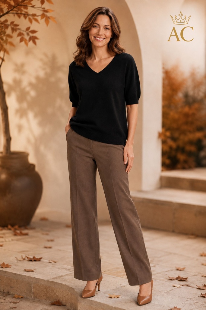 Pull Tiana nm50 V-hals zacht aanvoelend bevat viscose