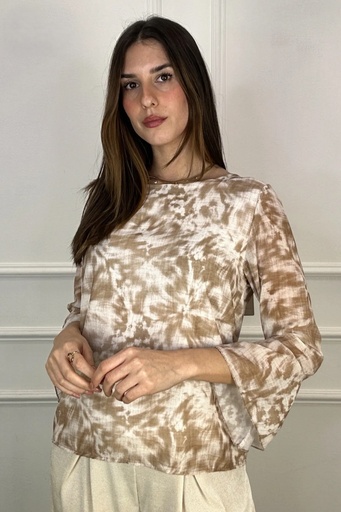 Blouse with bow Kai