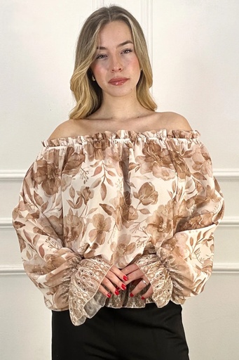 Gebloemde blouse Jayden