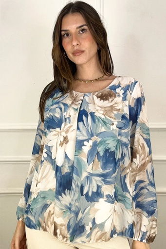 Blouse Jasper œillets flous