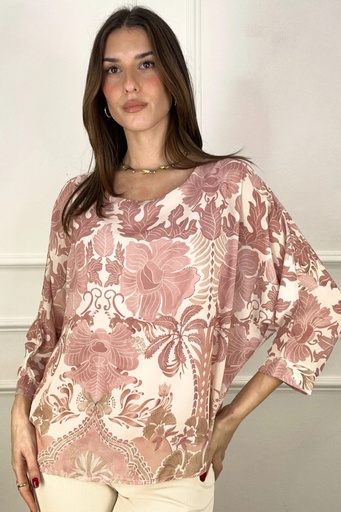 Blouse Jack generfde bladeren