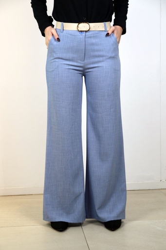 Flared pique pants Kelsey