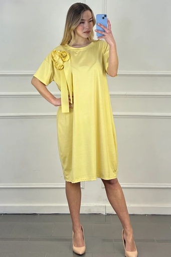 Dress Jax overlay flower with garlands