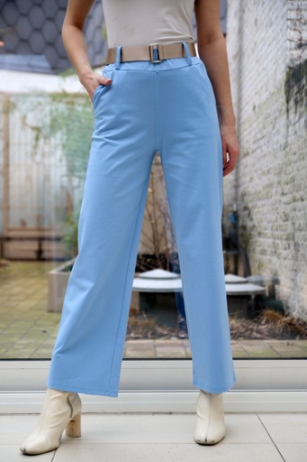 Flare pants Jonah cotton jersey