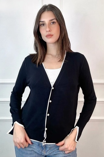 Cardigan Joes pearl buttons