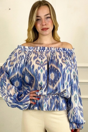 Blouse Jimi à épaules nues