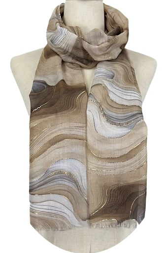 Scarf waves Karin