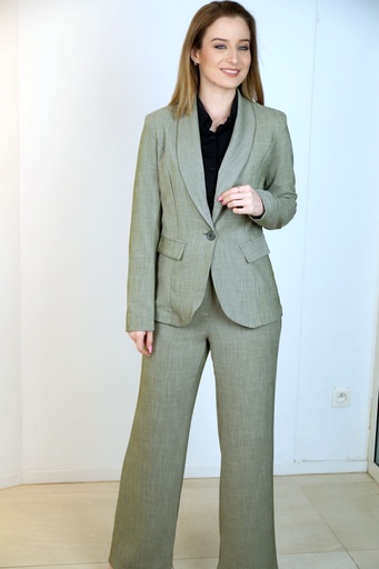 Blazer Jikke stitched canvas