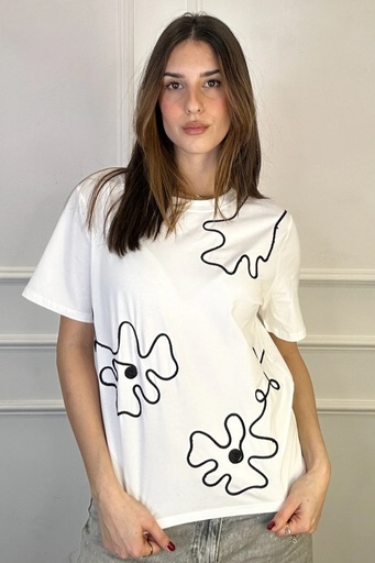 [10016313001] T-shirt Katelyn amoebes