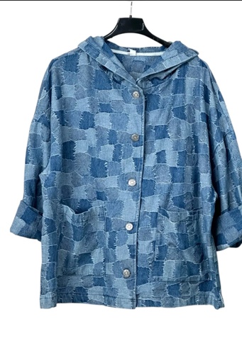 [10016340001] Patchwork jacket Kamila