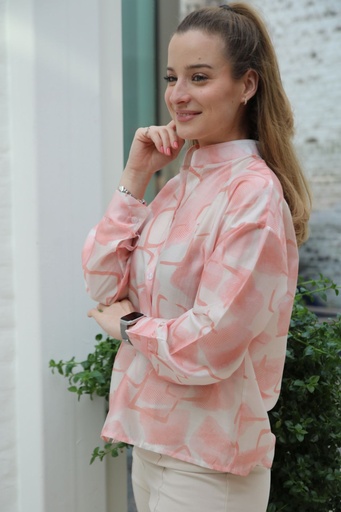 Tencel shintz blouse Junior beehive print