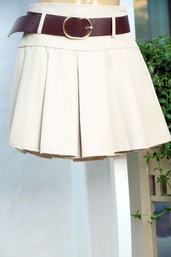 Javier ecoleather 10 jumping pleats