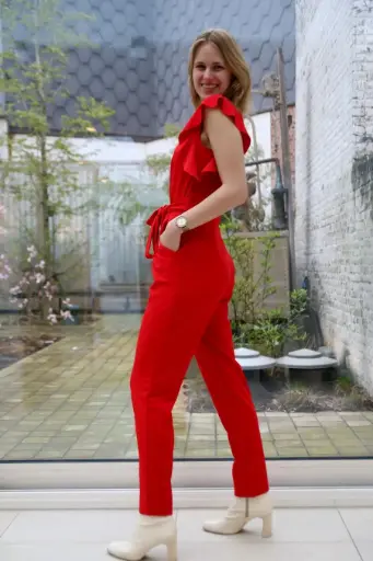 Jumpsuit Jarne volant sleeve