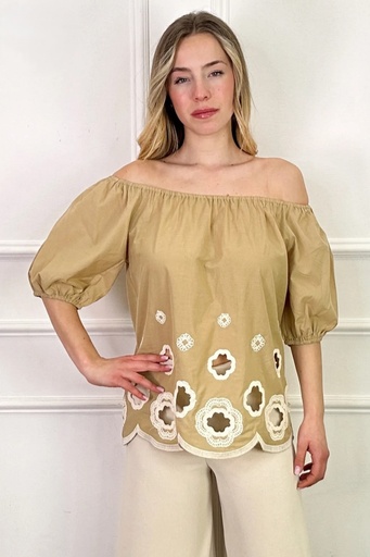 Openwork blouse Kiera