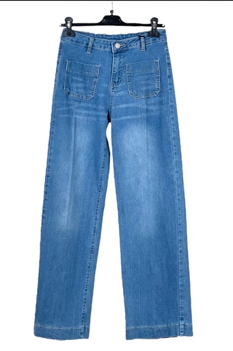 [10016496001] Jeans pants Jazlyn high waist