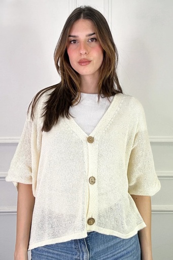 Cardigan Kenzy manches courtes