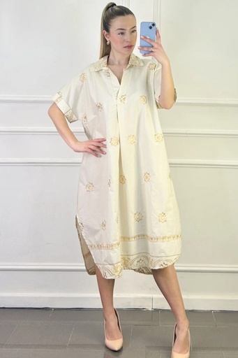 Robe brodée Kyon