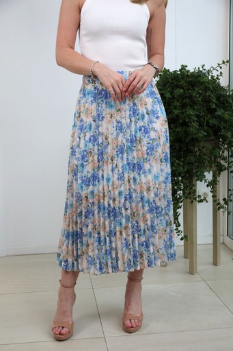 Jupe plissée Jewel plumetis