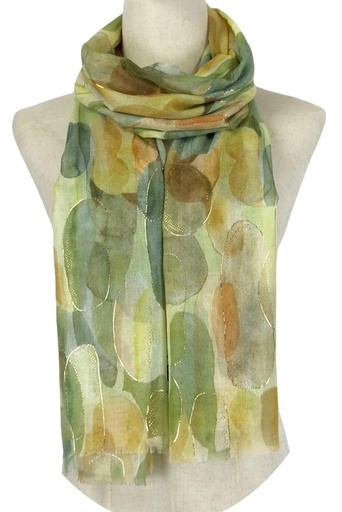 Foulard Keje imprimé organique
