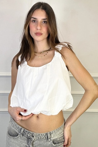Croptop soufflé Kauthar