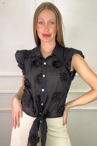 Blouse Keije manche volantée