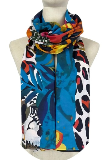 [10016594] Foulard Jentje jungle des patchs