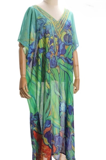 [10016593001] Robe d'été Jinan Irises