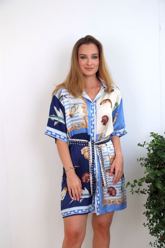 Dress Kasey sea themed