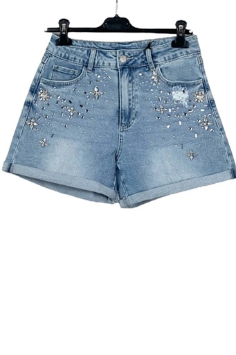 Jans short Jase strass applicaties