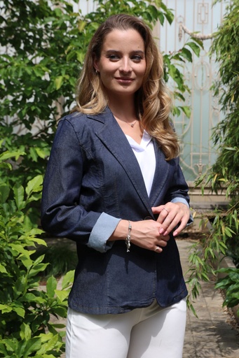 [10017036] Veste en jean Kiaro nm68