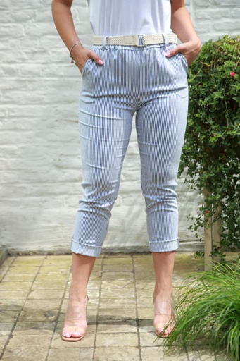 Gestreepte broek Kajal nm55