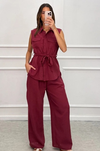 [10017196] Ensemble Safari Logan nm88 en toile de viscose