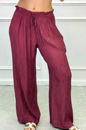 [10017188] Flare pants Laurens nm90 frowned