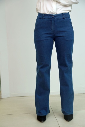 [10017297] Jeansbroek Matteo hoge taille