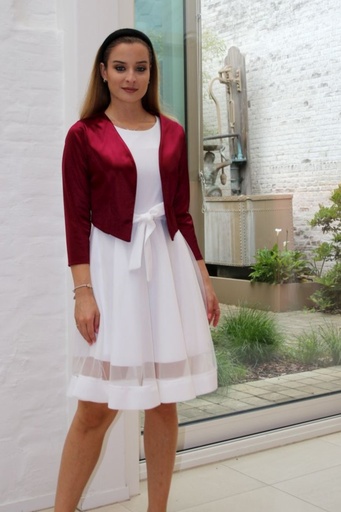 [10017298] Satijnen bolero Maja