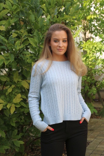 [10017420] Pul Lani nm90 kabelsteek open hals bevat kasjmier en wol