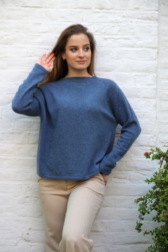 [200661] Fijne tricot pull Nynke nm100 ronde hals