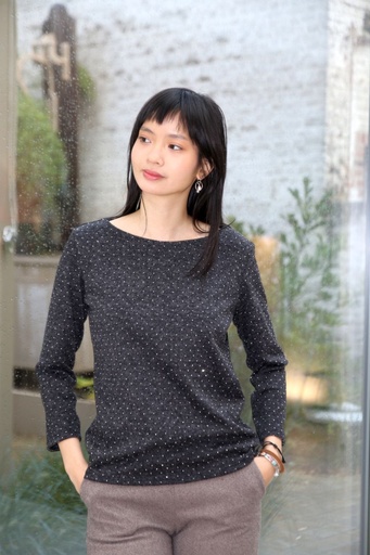 Tricot pull Nils  met glittersteentjes 