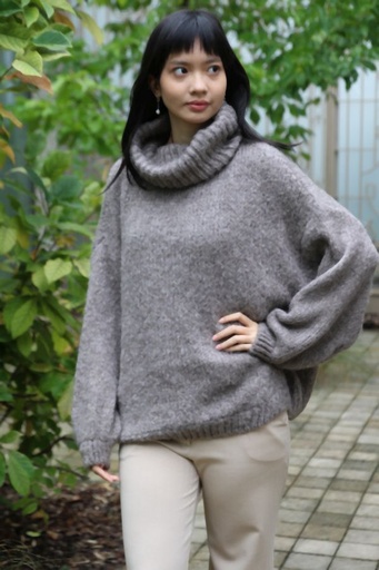 [200699] Tricot pull Nigel nm18 hoge rolkraag