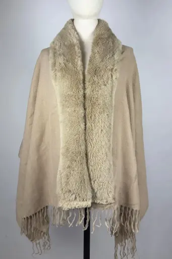 Sjaal Mikail met ecopels boord nm50