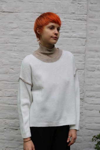 [200757] Fijne tricot pull Nila nm26 ronde hals 