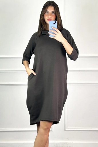 [200790] Jurk Manar met rolkraag nm39