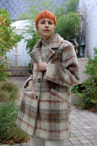 [200806]  Liona nm99 reverskraag 2 knopenwazige schotse ruit 