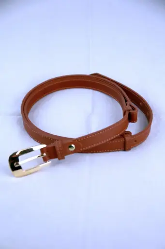 [200889] Centuur Larien nm100 2cm langwerpig vergulde gesp overslag