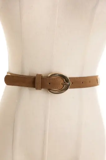 [200902] Riem Pippa gouden gesp pu ronde en ovale accenten