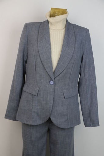 [201192]  Vest Oliver nm51 viscose toile smokingkraag 