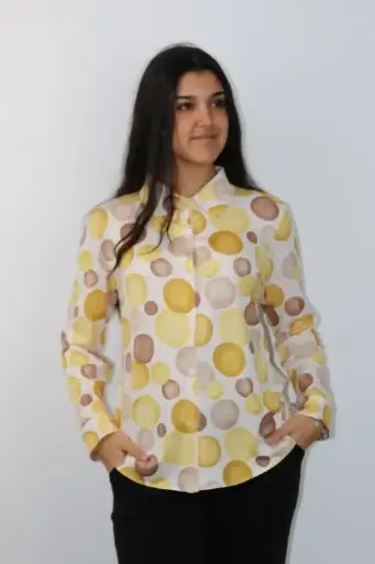 [201271] Jersey polo Raoul met cirkels nm20